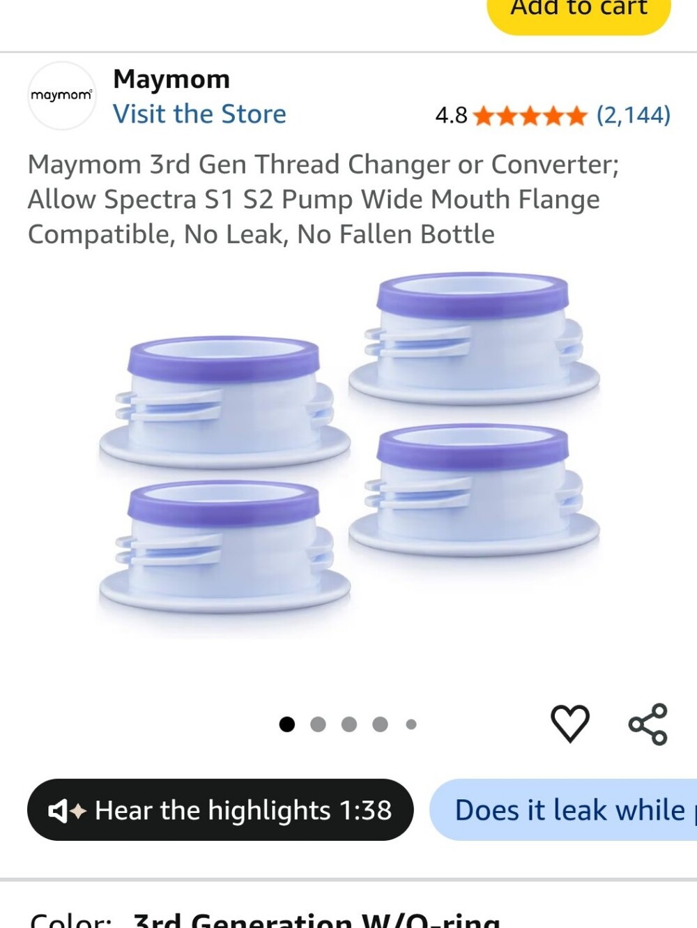 Dr. Brown's Options+ Wide-Neck Plastic Baby Bottles + Accessories - Picture 12 of 13